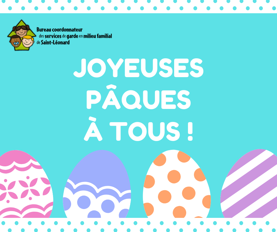 Joyeuses Pâques à tous !